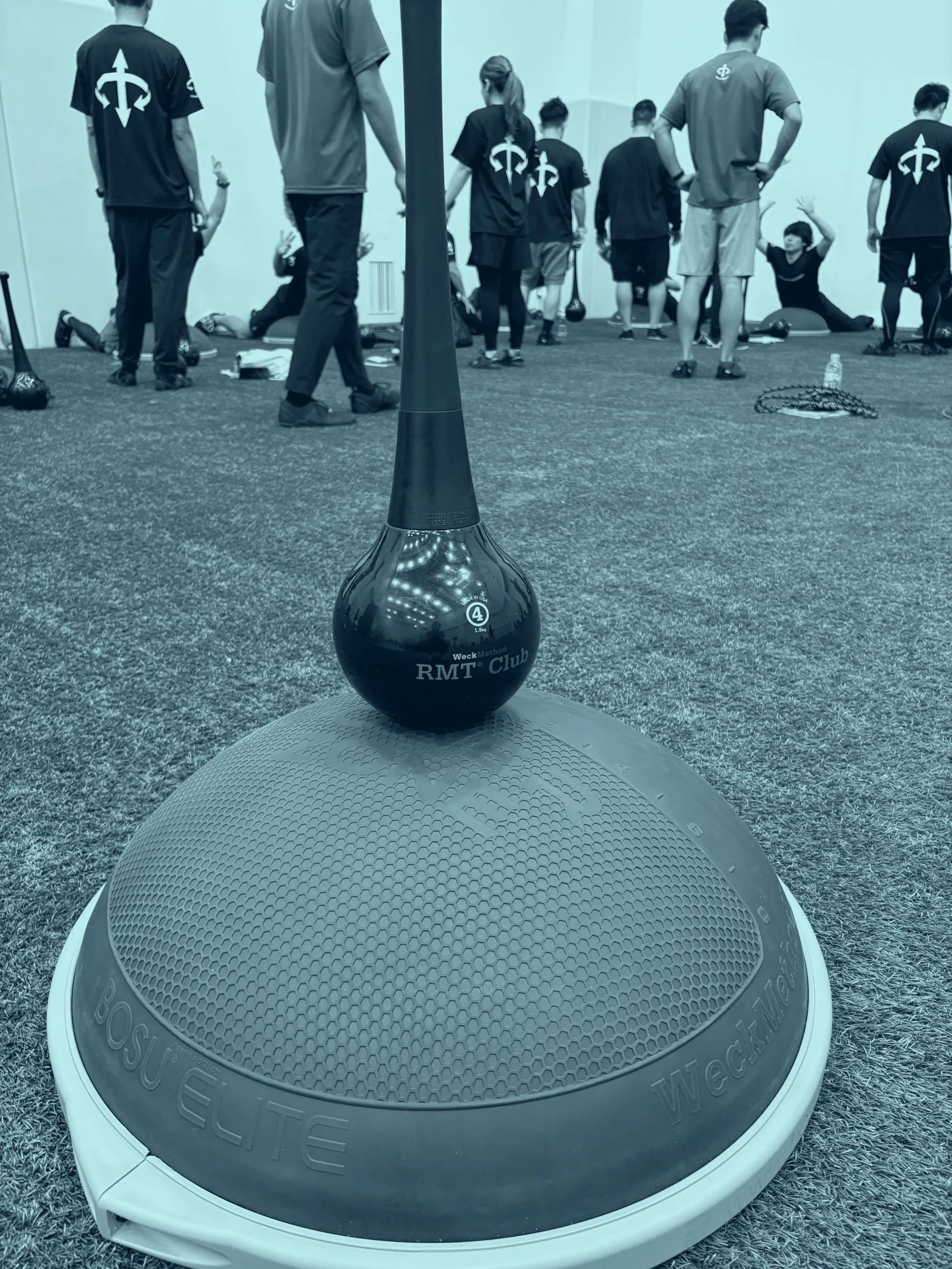 BOSU EliteとRMT Clubのクローズアップ