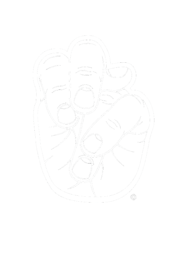 Fascial Fistの手のポジションを表したWeckMethodロゴ